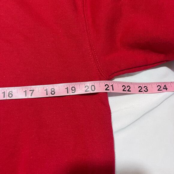 Atlanta Falcons Hoodie Men’s M Red NFL Team Apparel Fleece Pullover NWT - Picture 5 of 9